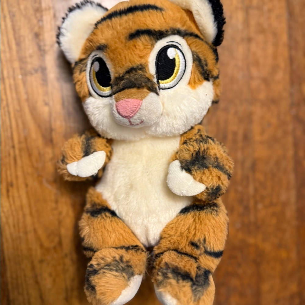 Fiesta Brown and Cream Tiger Plush Toy